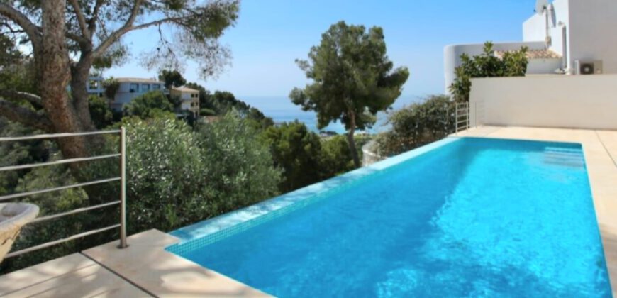 Villa in Costa den Blanes mit Meerblick zu verkaufen
